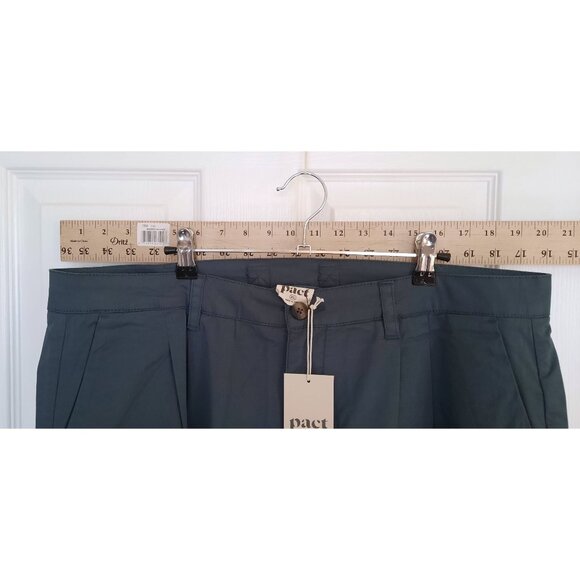 Pact Boulevard Brushed Twill Wide Leg Trouser, XL in Ore - Picture 7 of 10